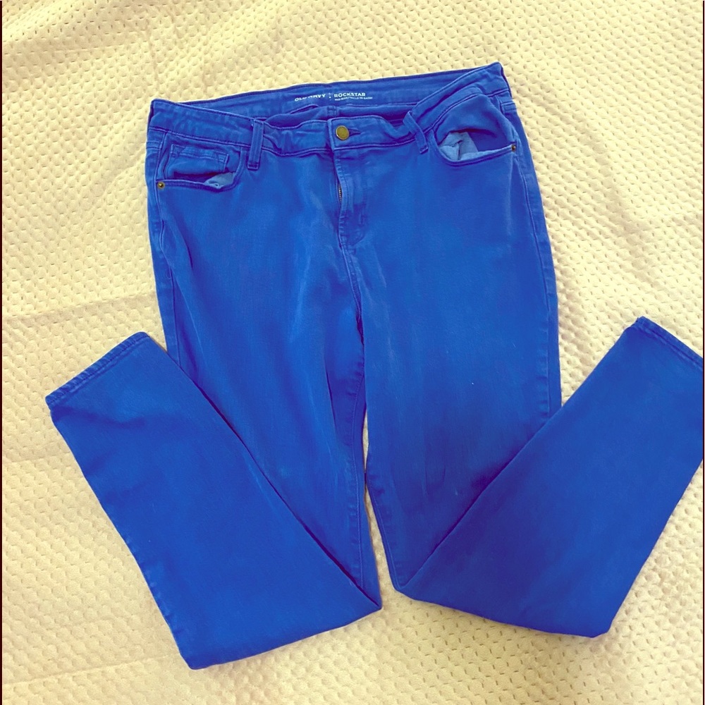 Blue Jeggings